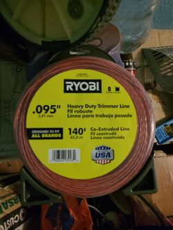 Heavy duty trimmer line for weed eaters