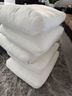 Off-White Sofa Cushions (for the back)