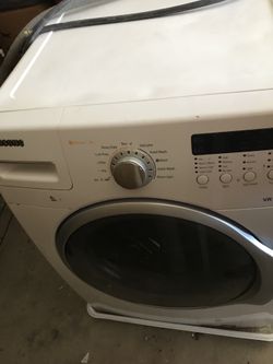 Washer and dryer