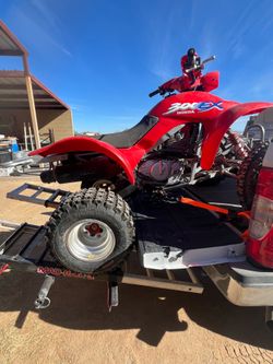 1993 Honda TRX300EX and MAD Ramps