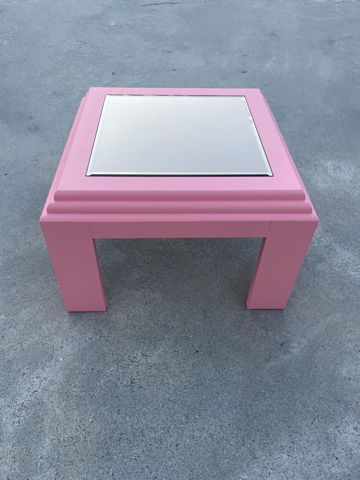 Small Vintage Postmodern Coffee Table