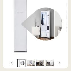 LG Styler® Smart Wi-Fi Enabled Steam Closet with TrueSteam® Technology and Exclusive Moving Hangers