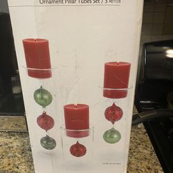 Christmas  Table Candle Decorations