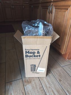 Bucket And Mop New