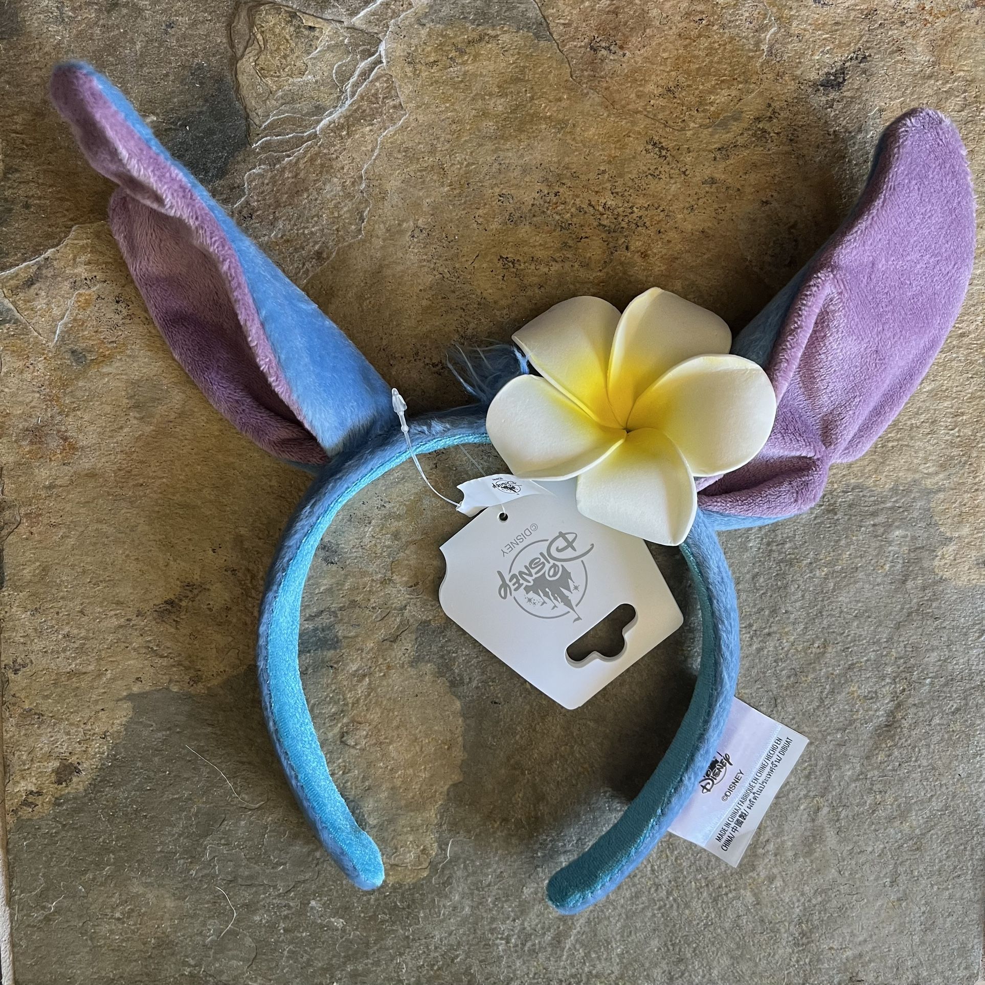New Disney Parks Stitch Plumeria Ears ( 2023 Exclusive)