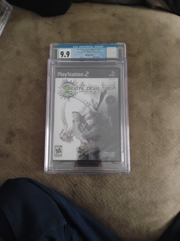 Games!!!!! Graded!!! X3 9.9 CGC Shin Megami Tensei PS2