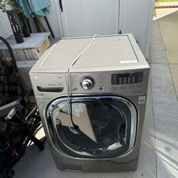 LG Washer With Pedestal