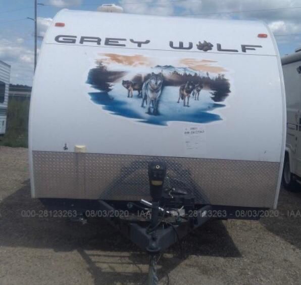 2013 grey wolf travel trailer in Victorville Ca