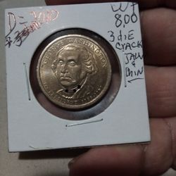 🇺🇸" G. W.$ 1.oo<2010="D") Wt: 8.00( W./ Errors)