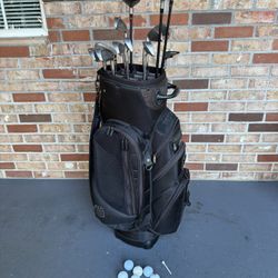 Golf Clubs And Bag 
