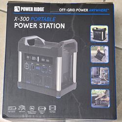 Power ridge X300 portable power station
