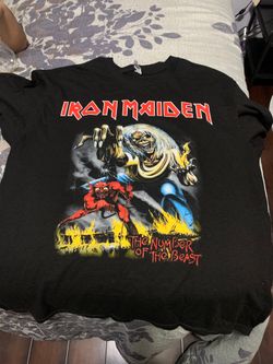 Iron Maiden shirt sz large