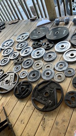 Barbell plate