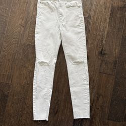 Teen Girls White Jeans