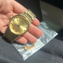 Nixon Gold Plated Watch
