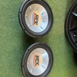 Mtx Subwoofers 10 Inch