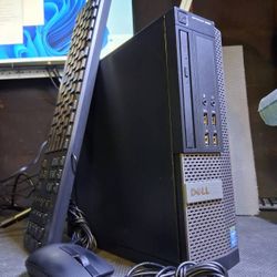 DeLL Desktop PC, Windows 11, i7, 16 gb Ram, 512 Gb ssd Storage. - $190