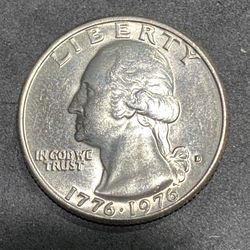 1976 Bicentenial Quarter Ddo Fs-102
