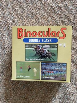 Binoculars double flask
