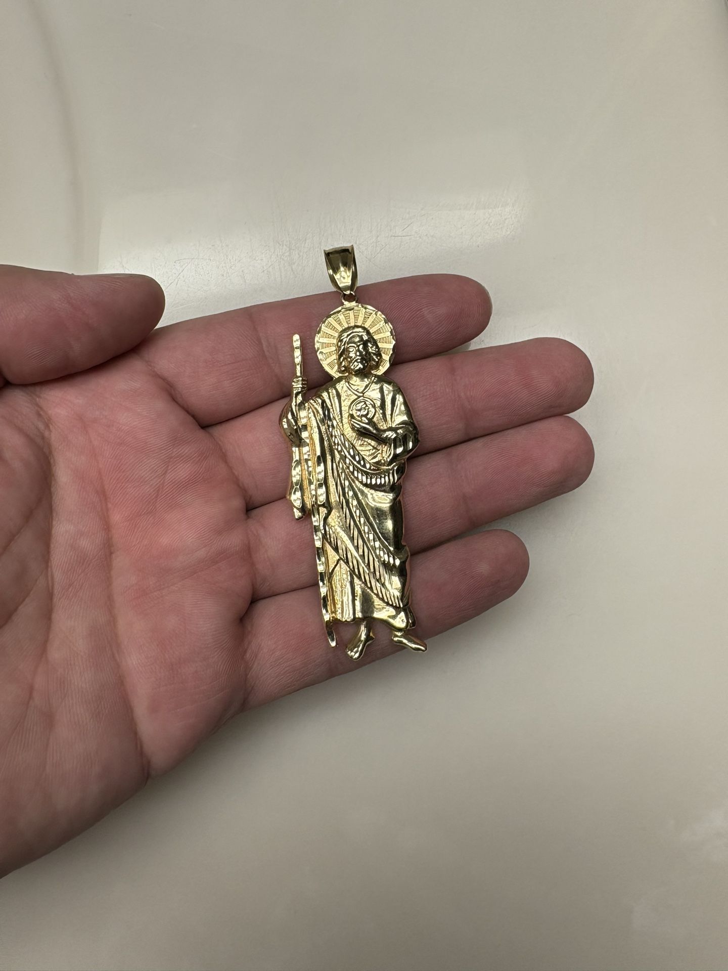 14k San Judas Pendant