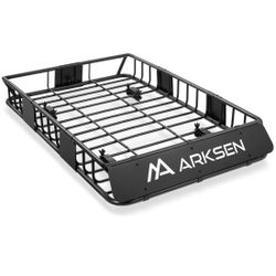Arksen 54x34x6 Inch Universal Roof Rack