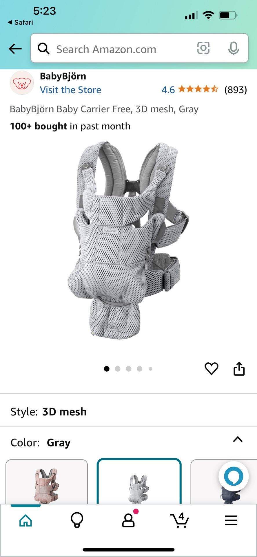 Brand New Baby Carrier