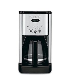 * Cuisinart DCC-1200 Brew Central 12 Cup Programmable Coffeemaker, Black/Silver