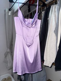 * USED ONCE * LAVENDER DRESS