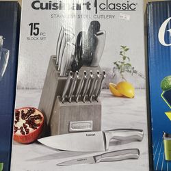 Cuisinart Classic Stainless Steel 15 Pc Set