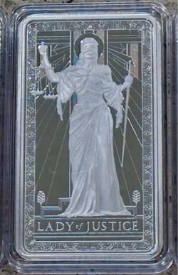 🔥 PAMP Suisse 10 oz .999 Fine Silver Lady of Justice Bar 🔥