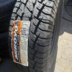 4 New 31/10.50/15 Arroyo All Terrain Tires Installed And Balanced 