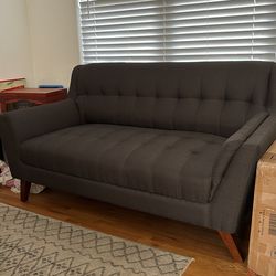 Grey modern couch