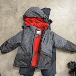 Snow jacket and bib 4T