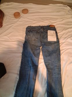 Light blue purple jeans size L in Men