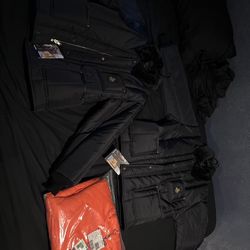 BRAND NEW REFRIGIWEAR IRON TUFF JACKET AND A HiViS INSULATED QUILTED SWEATSHIRT