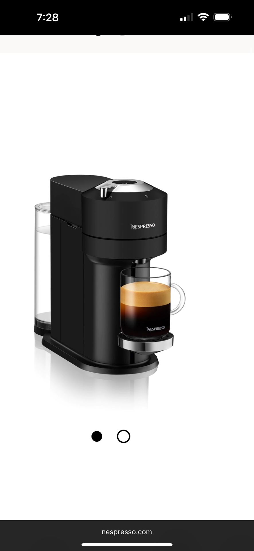 Nespresso Vertuo Next