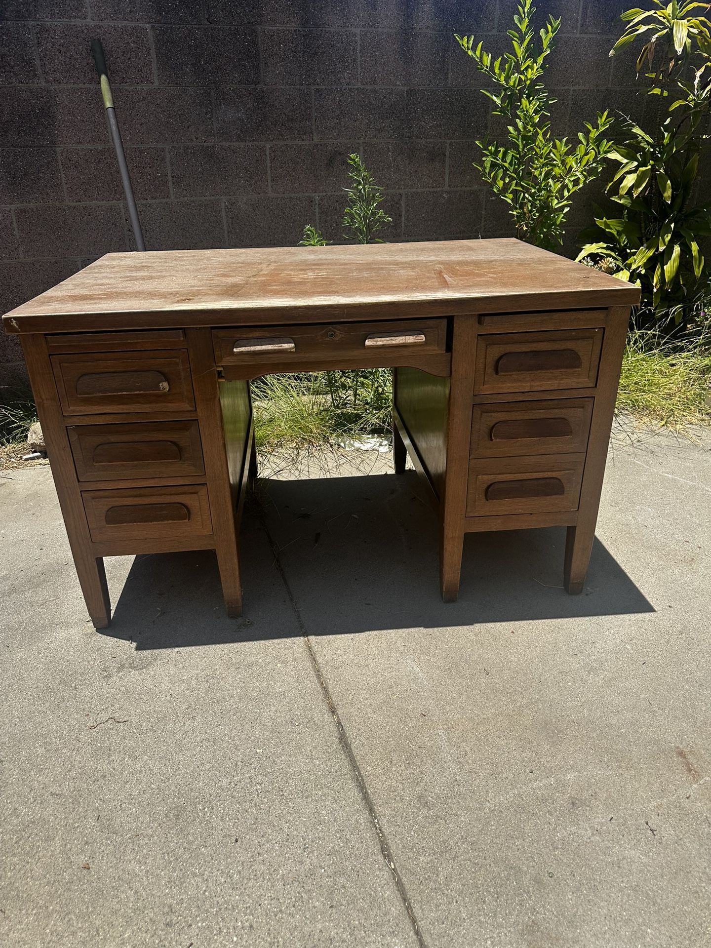 Mcm Teacher Wood Desk