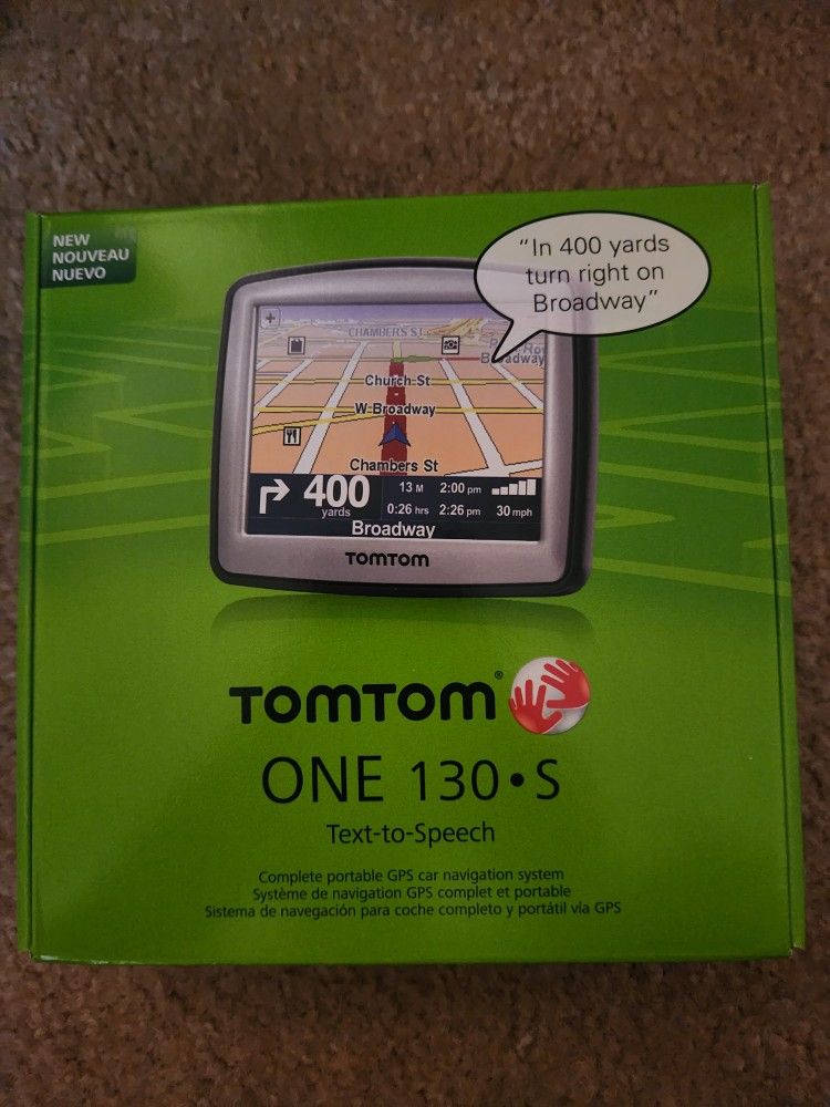 GPS TOM TOM ONE 130 S NEW IN BOX