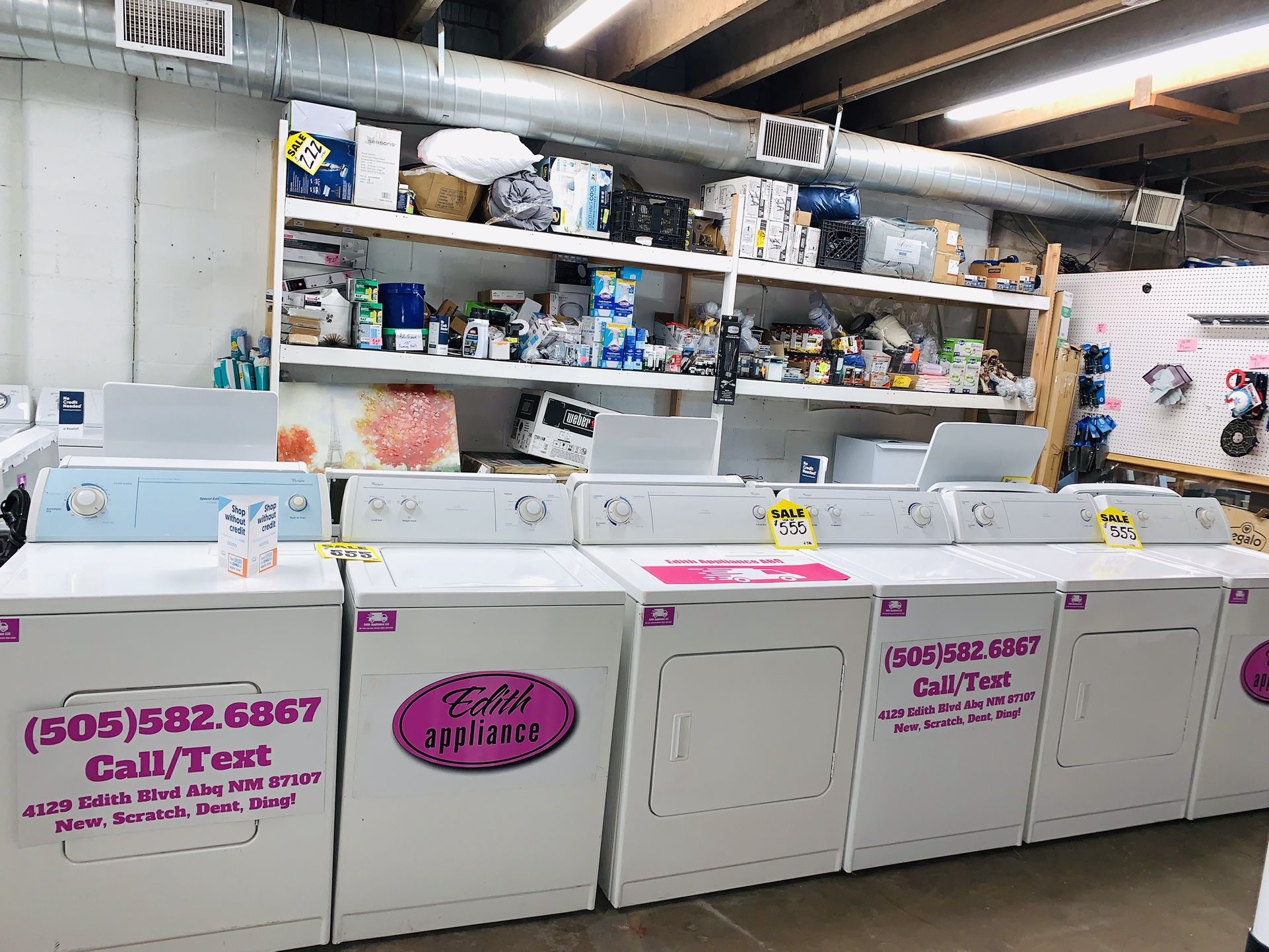 Washer And Dryer HQ @edith Appliance