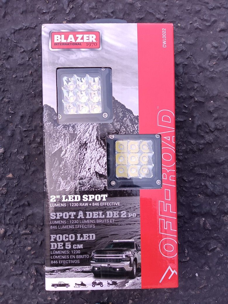 Mini 2 Inch Off-road Lights. Super Bright Flashlight