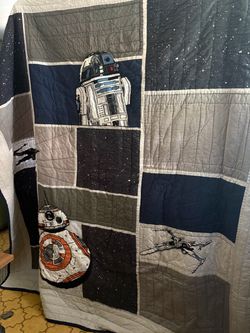 Star Wars Quilted Throw Blanket