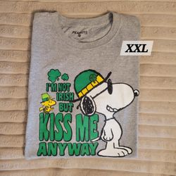 St. Patrick T-shirt XXL. Like New. Peanuts. Snoopy 