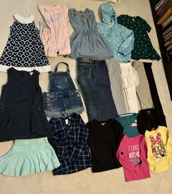 Size 4T Toddler Girl Clothes Pants Dress (20pcs)