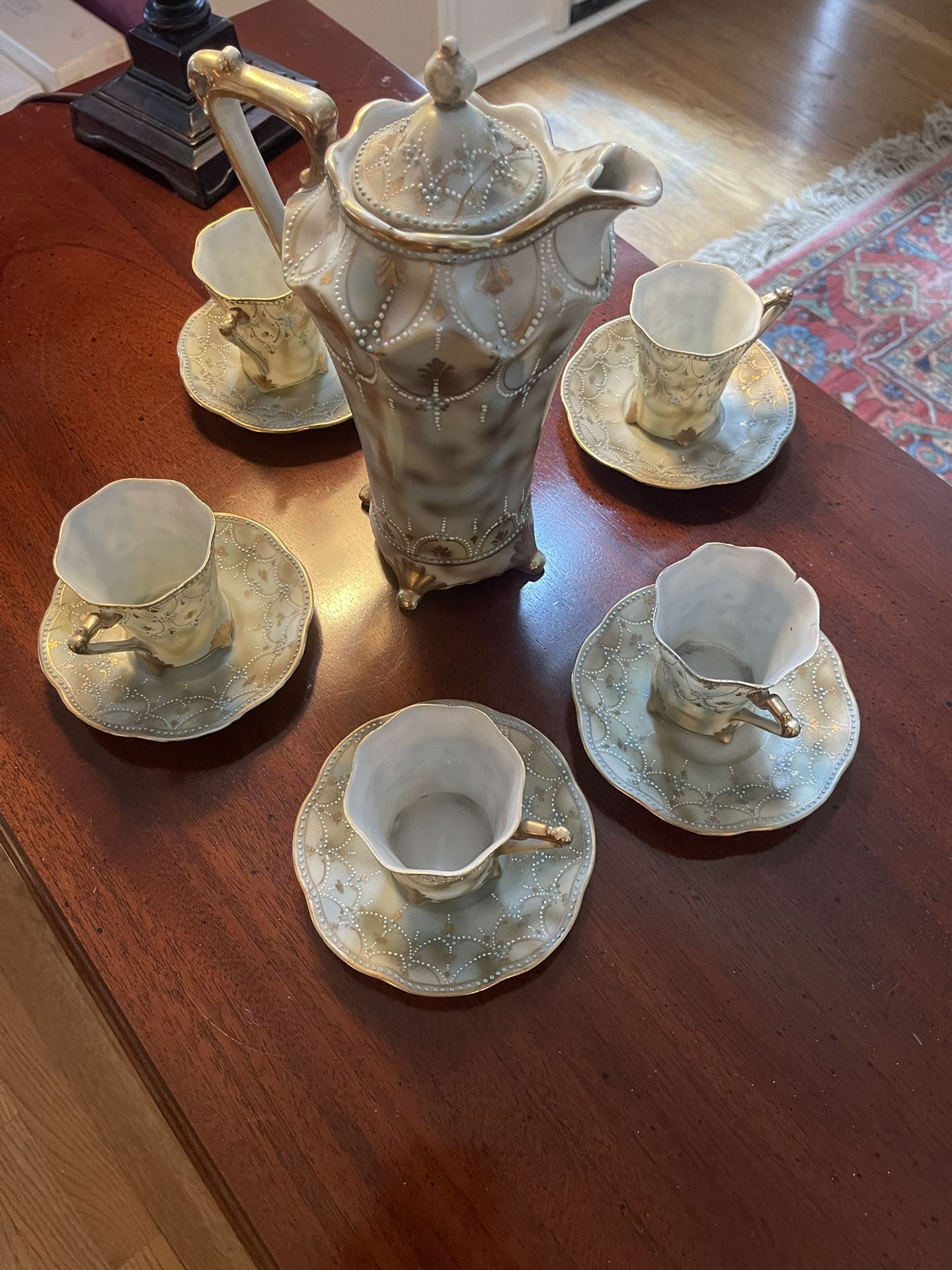 Tea Set - 11 Pieces - Some Damage