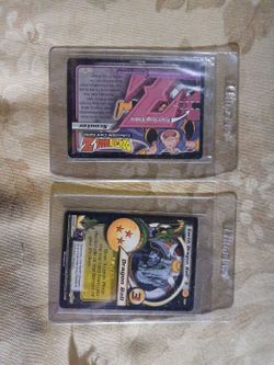 2003 DBZ card game. Earth Dragon Ball 3 & Scouter Card
