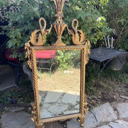 Beautiful Vintage Victorian Antique Mirror