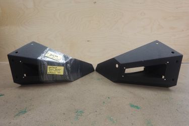 2pc Left and Right Black Horse Off Road Front Bumper End Sections *Size Unkown