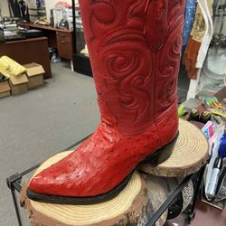 Botas Vaqueras De Piel Original 