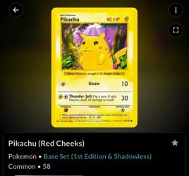 Pokemon pikachu