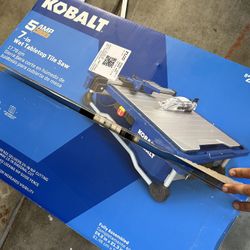 7-in Wet Tabletop Tile Saw